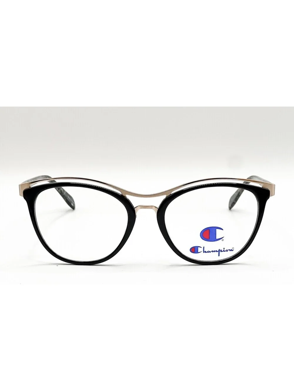 Champion Nadi C01 Black Rectangle Authentic Eyeglass Frames 54-18-137
